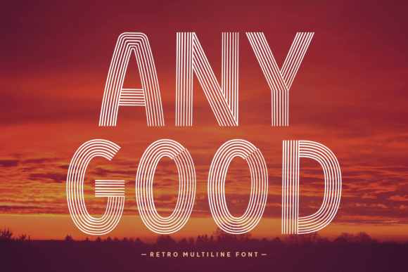 Any Good: A Display Font That Feels Like a Thoughtful Pause