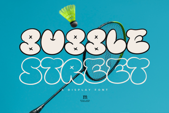 Bubble Street: A Playful Display Font with Editorial Heart