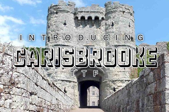 Carisbrooke: A Display Typeface That Makes Your Headlines Stop Scrolling