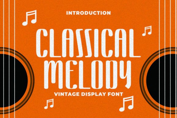 Classical Melody: A Vintage Display Font That Elevates Real Small Business Branding
