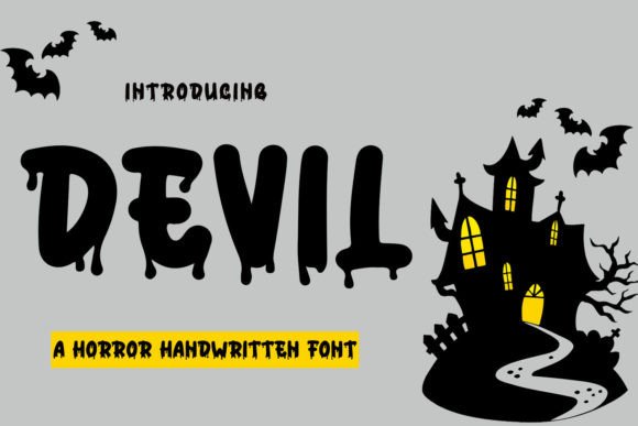 Devil Display Font: Bold, Spooky, and Perfect for Campaign Headlines