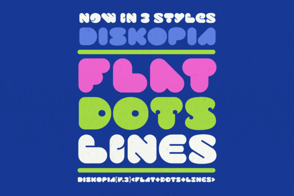 Diskopia: A Bold, Confident Display Font
