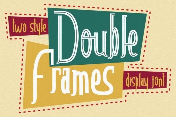 Double Frames: A Display Font That Elevates Digital Branding