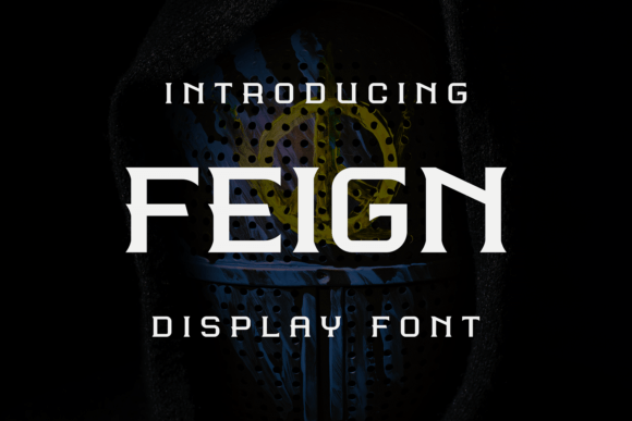 Feign: A Distinctive Display Font for Digital Branding