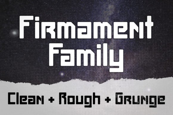 Firmament Family: A Retro-Futuristic Display Font for Makers