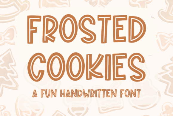 Frosted Cookies: A Friendly Display Font That Elevates Small Business Branding