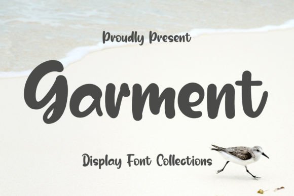 Garment: A Display Font for Editorial Elegance