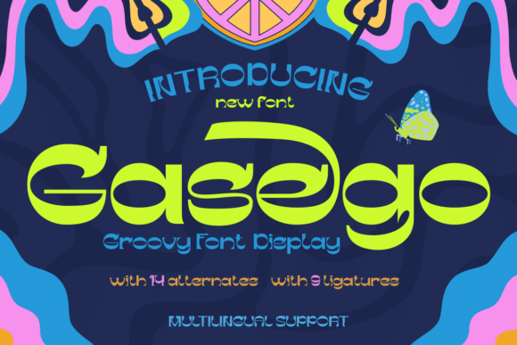 Gasego: A Display Font That Delivers Personality at a Glance