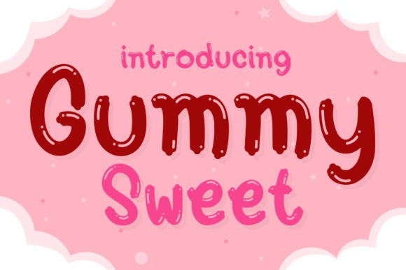 Gummy Sweet: A Playful Display Font for Warm Editorial Moments