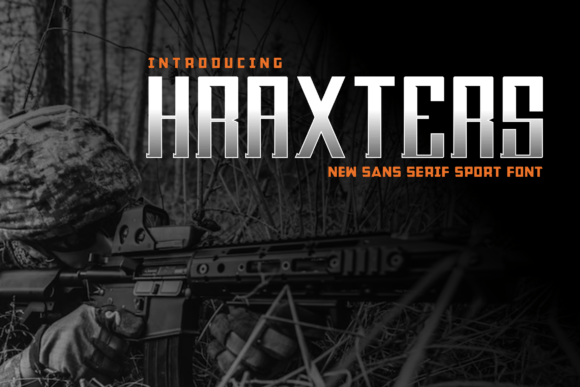 Hraxters: A Display Font That Elevates Real Small Business Branding