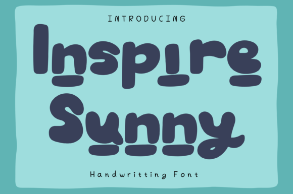 Inspire Sunny: A Bold Display Font for Digital Branding