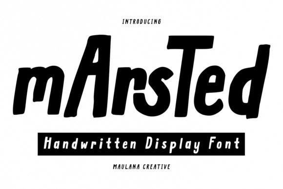 Marsted: A Casual Handwritten Display Font for Real Branding