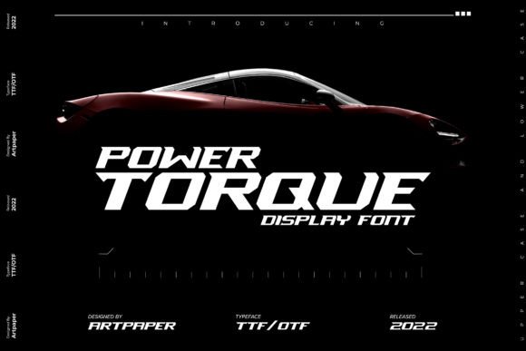 Power Torque: The Display Font That Makes Your Headlines Grab Attention