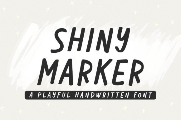 Shiny Marker: A Playful Display Font That Builds Brand Trust