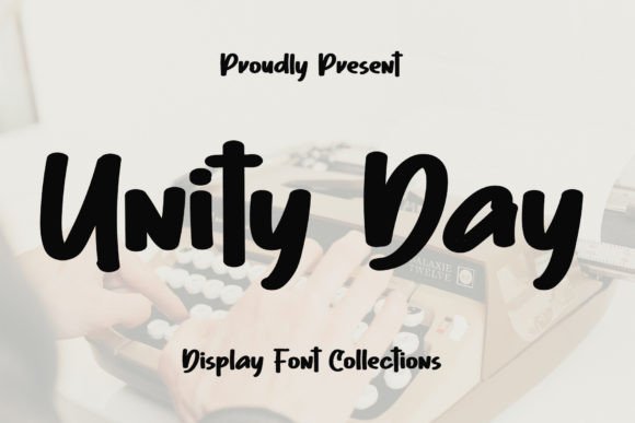 Unity Day: A Handwritten Font That Makes Your Brand Feel Human