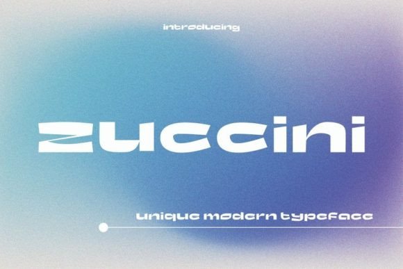 Zuccini: A Display Font That Earns Its Space